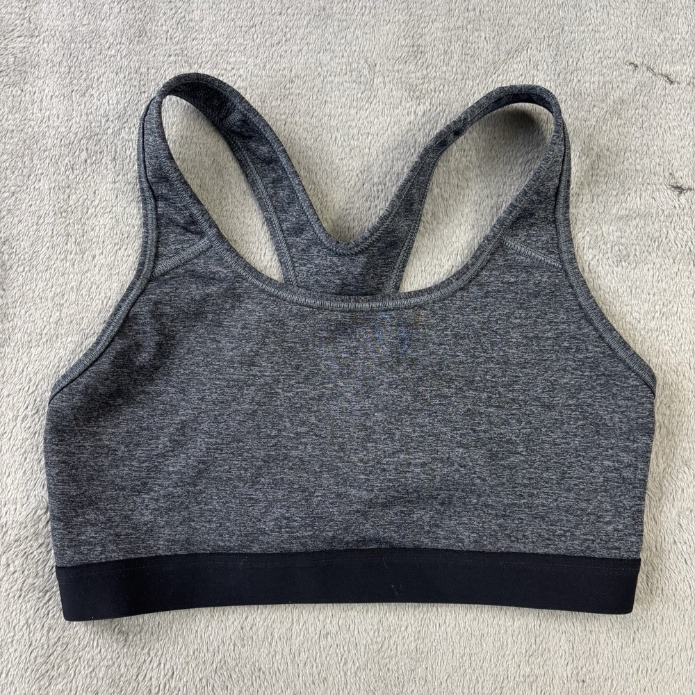 Nike Dri Fit Sports Bra Pullover Racerback Full Coverage Sz M‎ Yoga Gym Running